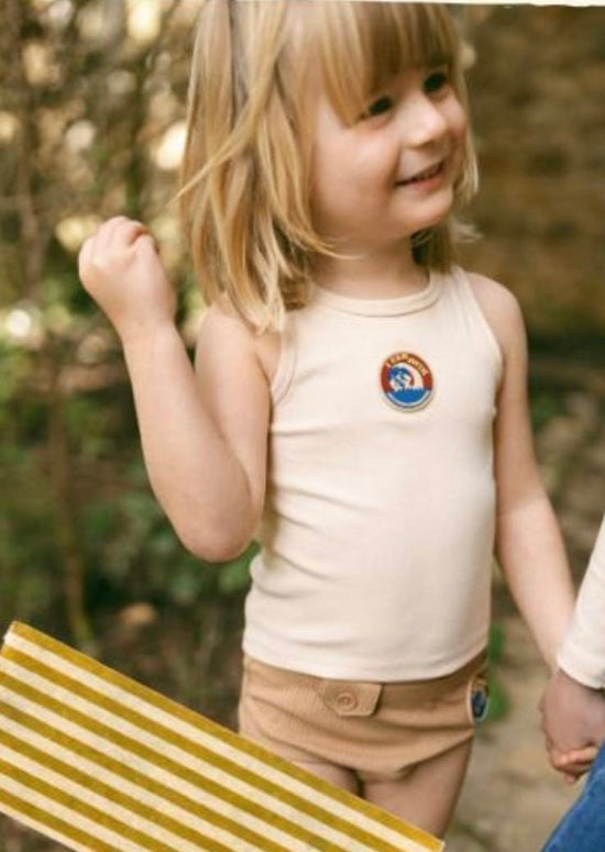 Swimmers Taupe Tank Set