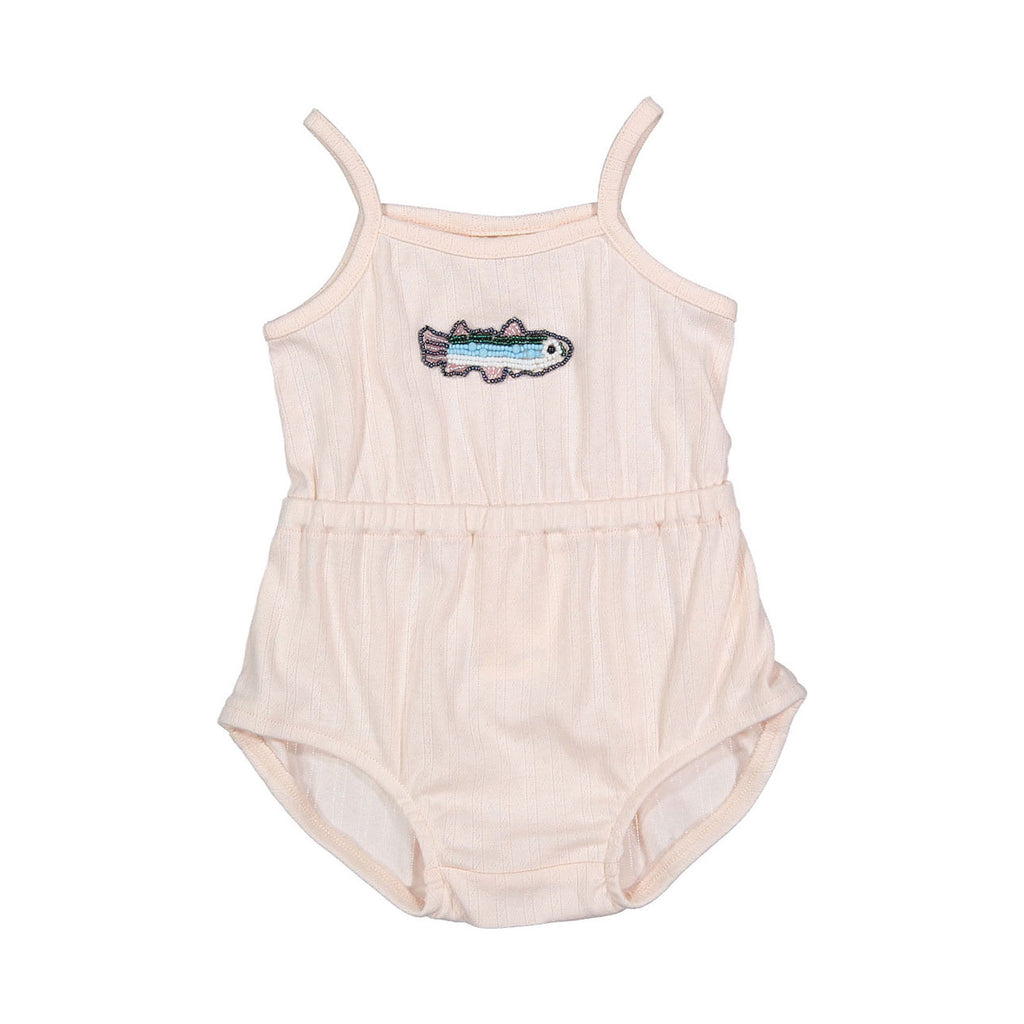 1984434 Textured Fish Romper