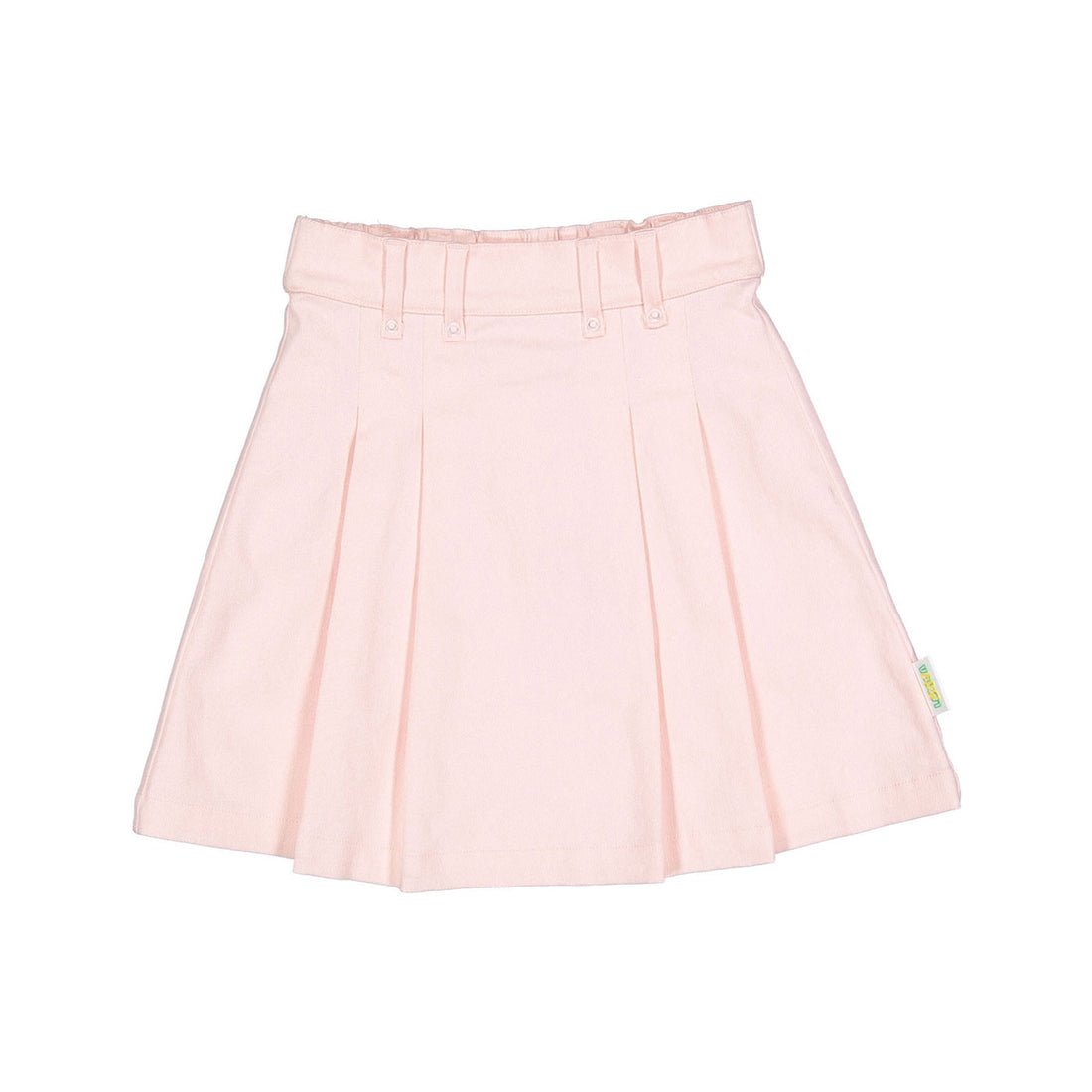 1984335A Pink Pleated Denim Skirt