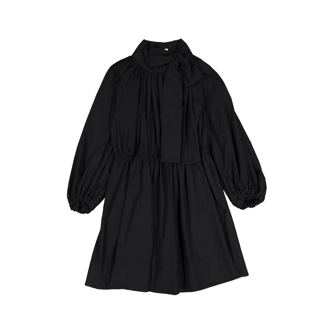 Unlabel LIM Girls Black Boom Dress w bow