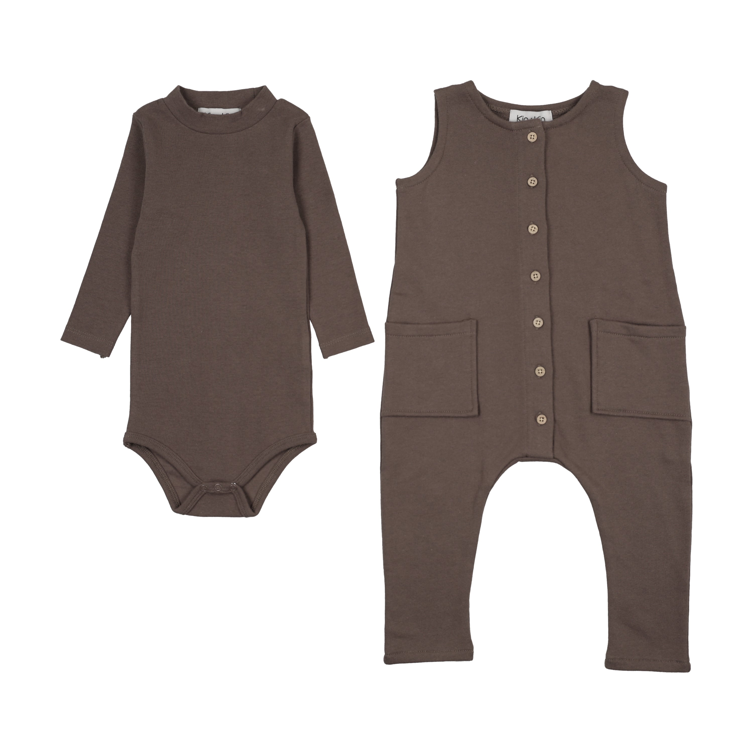 Kin Kin Baby Jumpsuit + Onesie Set