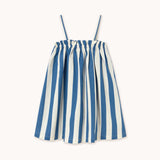 Light Navy Stripes Dress light Navy