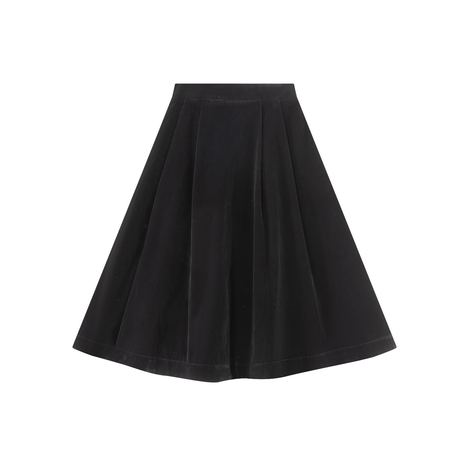 Black Velvet Skirt