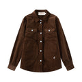 Brown Corduroy Shirt