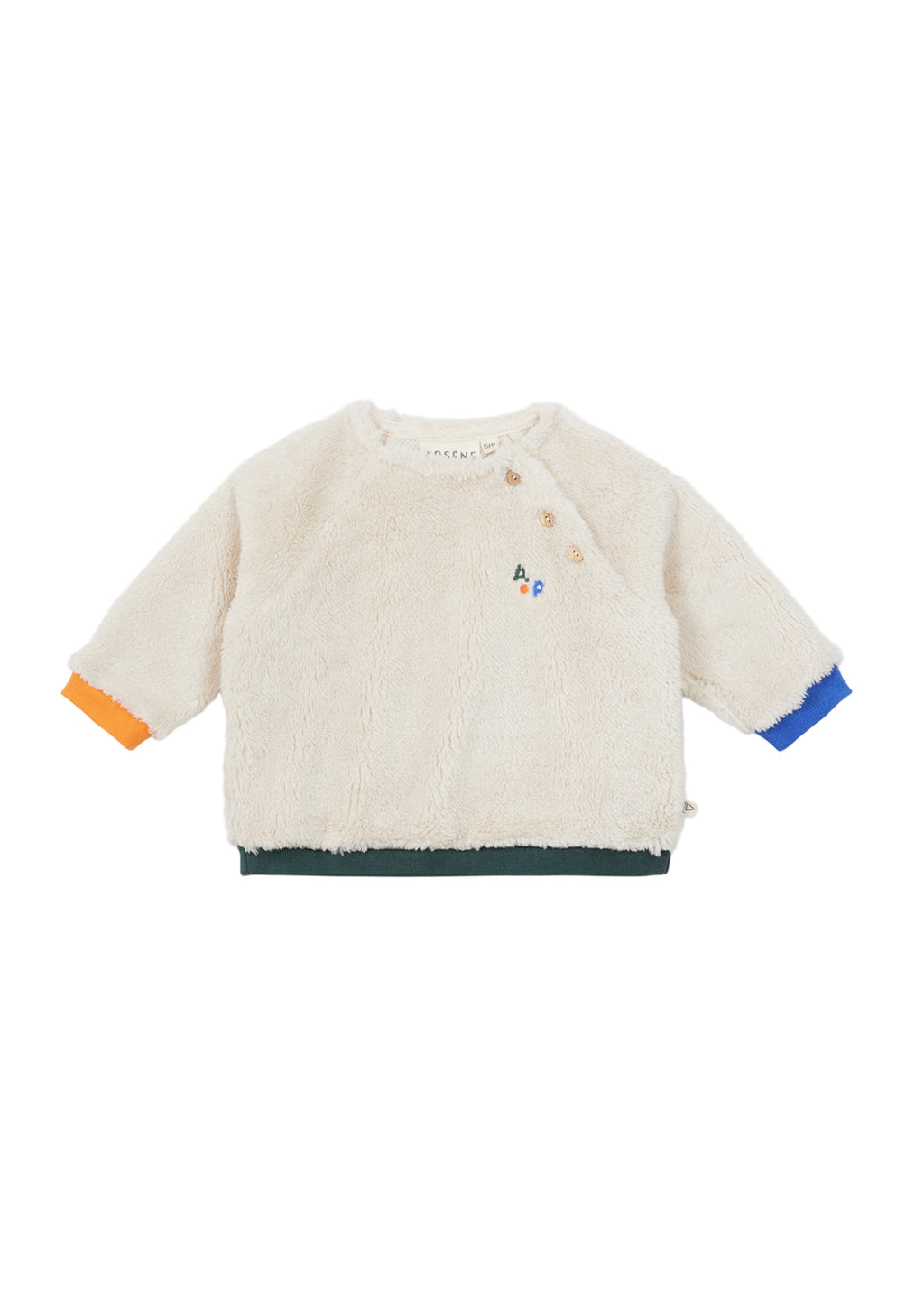 H25BS36 ARSENE & LES PIPELETTES Beige Sweat