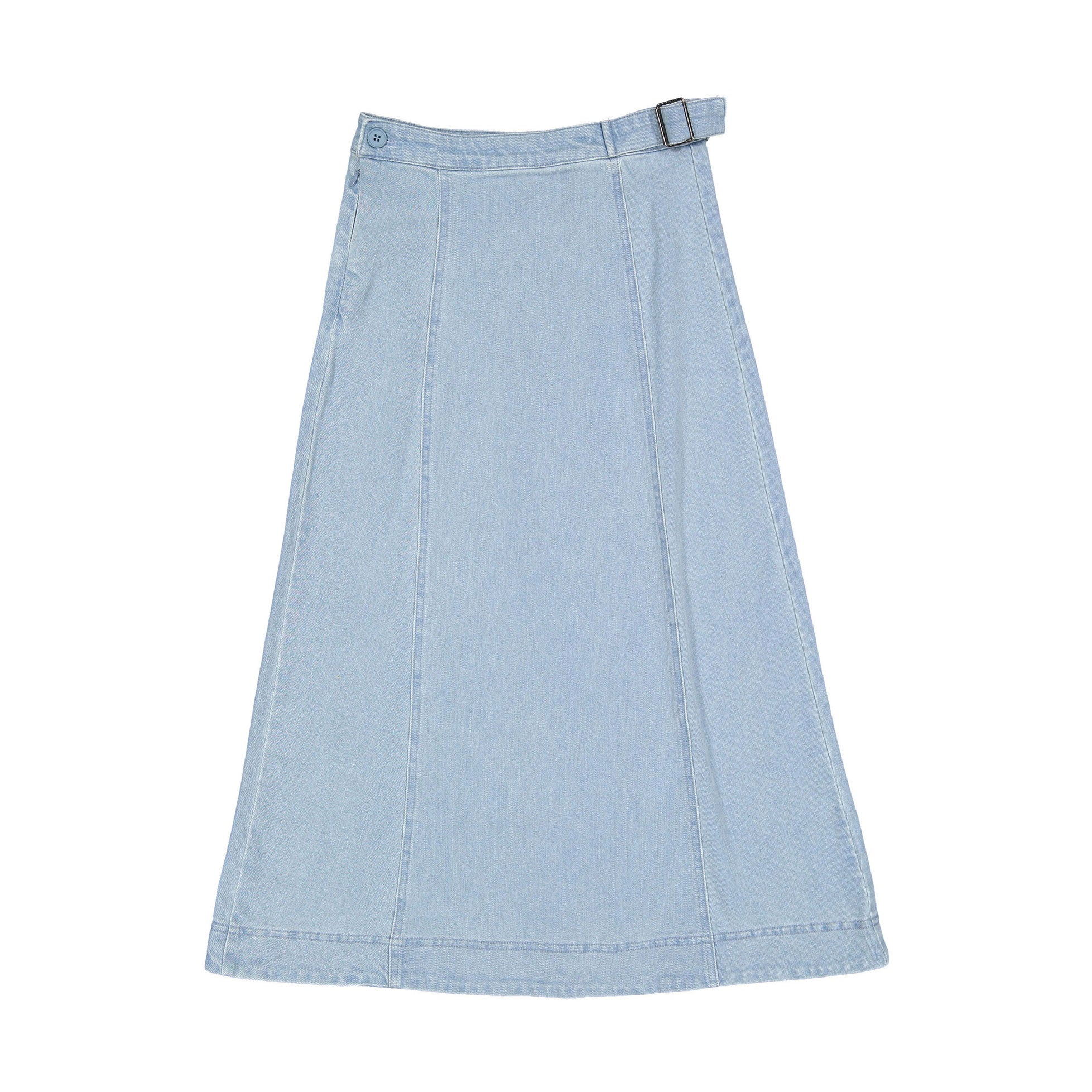 CH25101 Denim Wrap Skirt