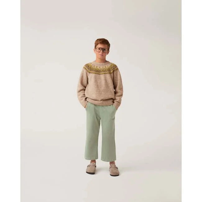 The sunday collective Alpaca fair isle sweater