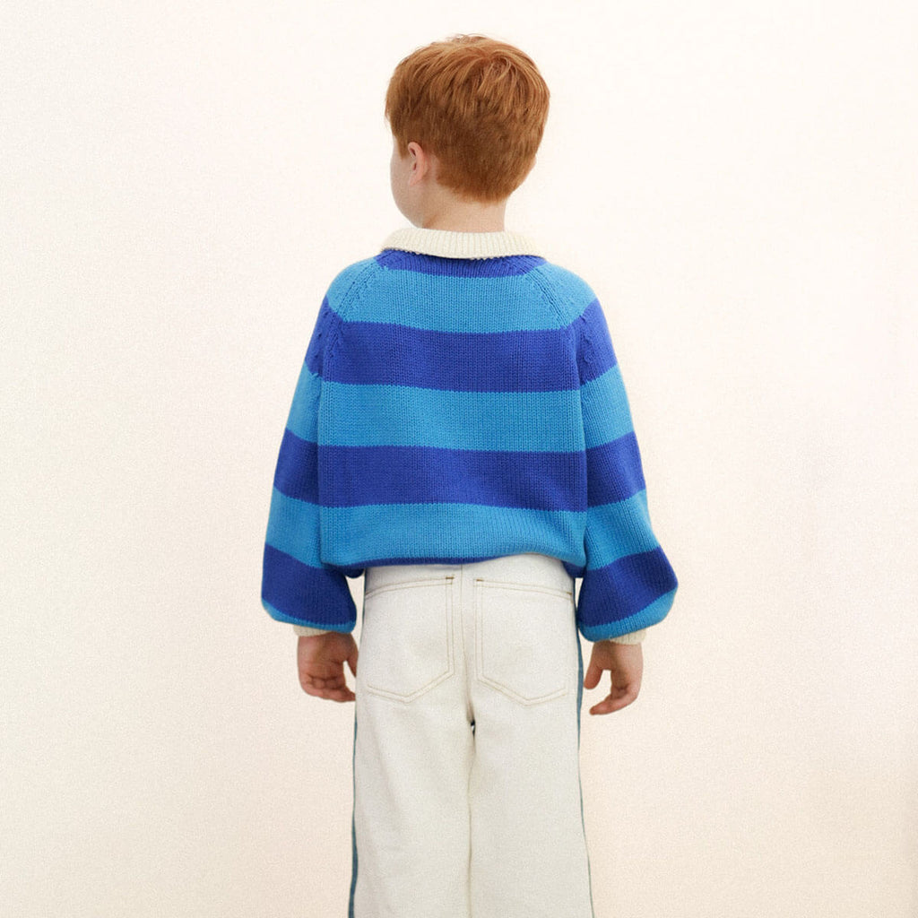 Stripes Sweater ultramarine