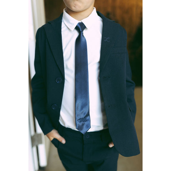 Lbl10 white stretch boys blouse