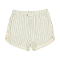 Funday Green Stripe Shorts