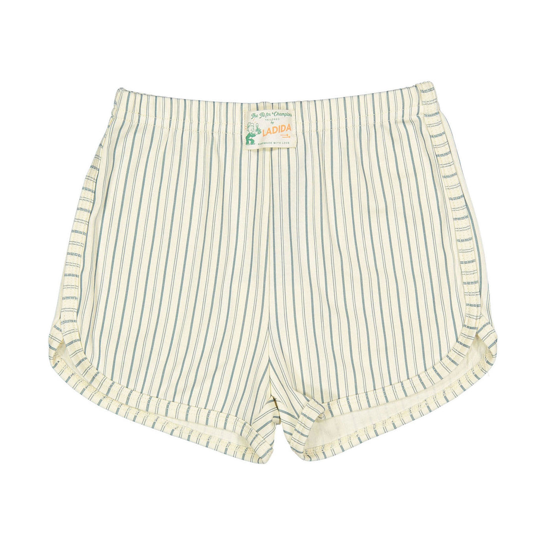 Funday Green Stripe Shorts
