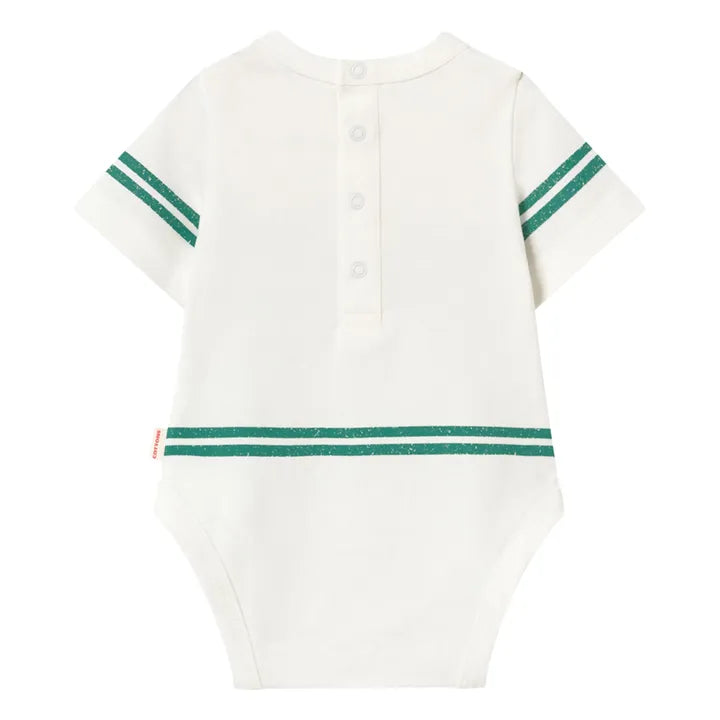 Red Roses Graphic Body Off White