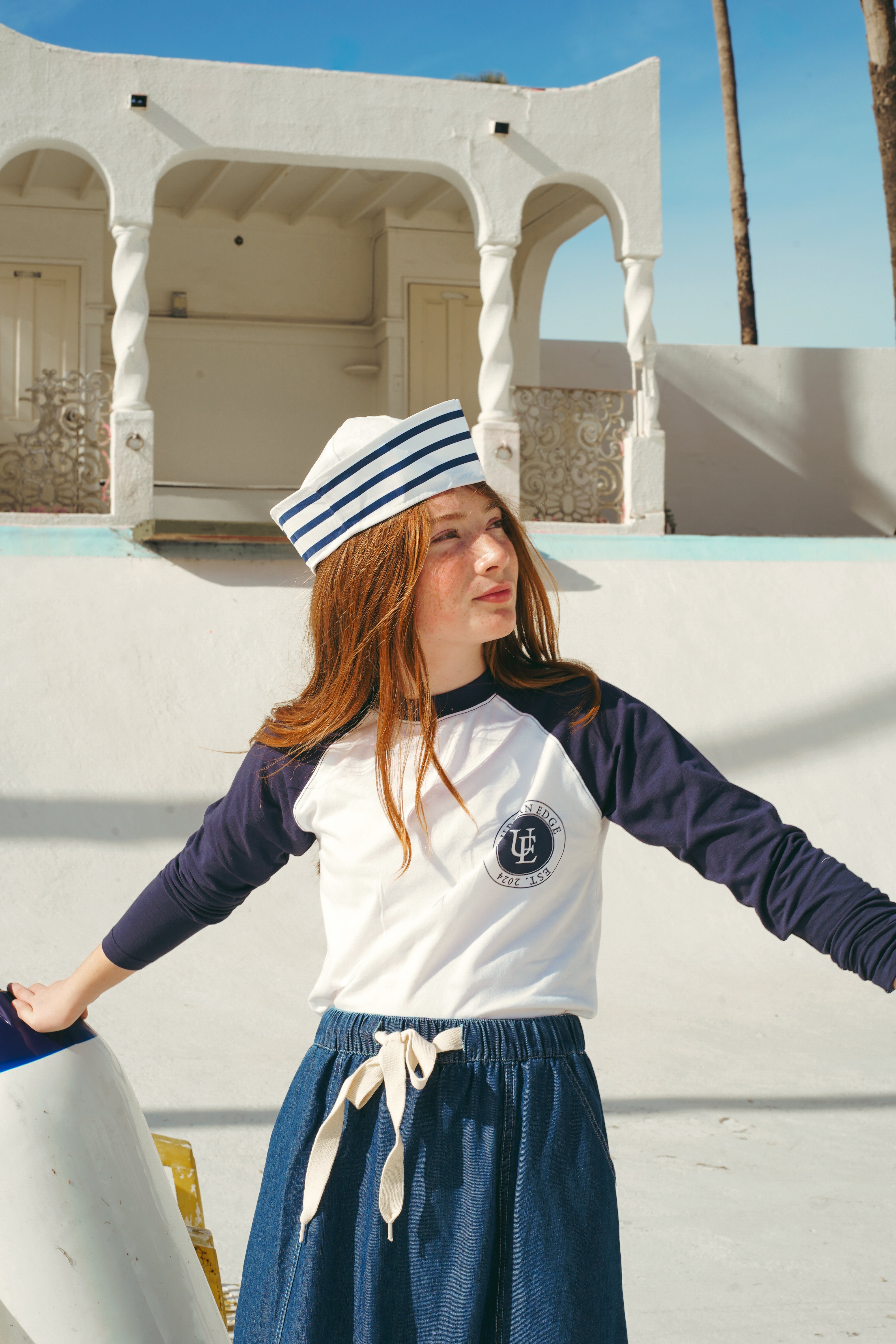 Navy Raglan Tee – mcx