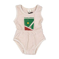 Oatmeal Terry Romper