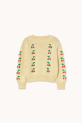 Mini Cherries Sweater dusty Yellow