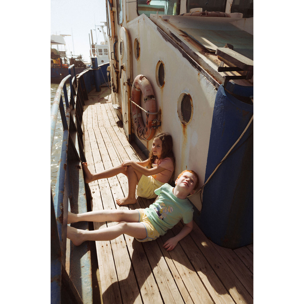 1984418 Yellow Terry Shorts