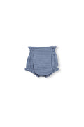 Indigo gingham high bloomer baby - Vichy Indigo