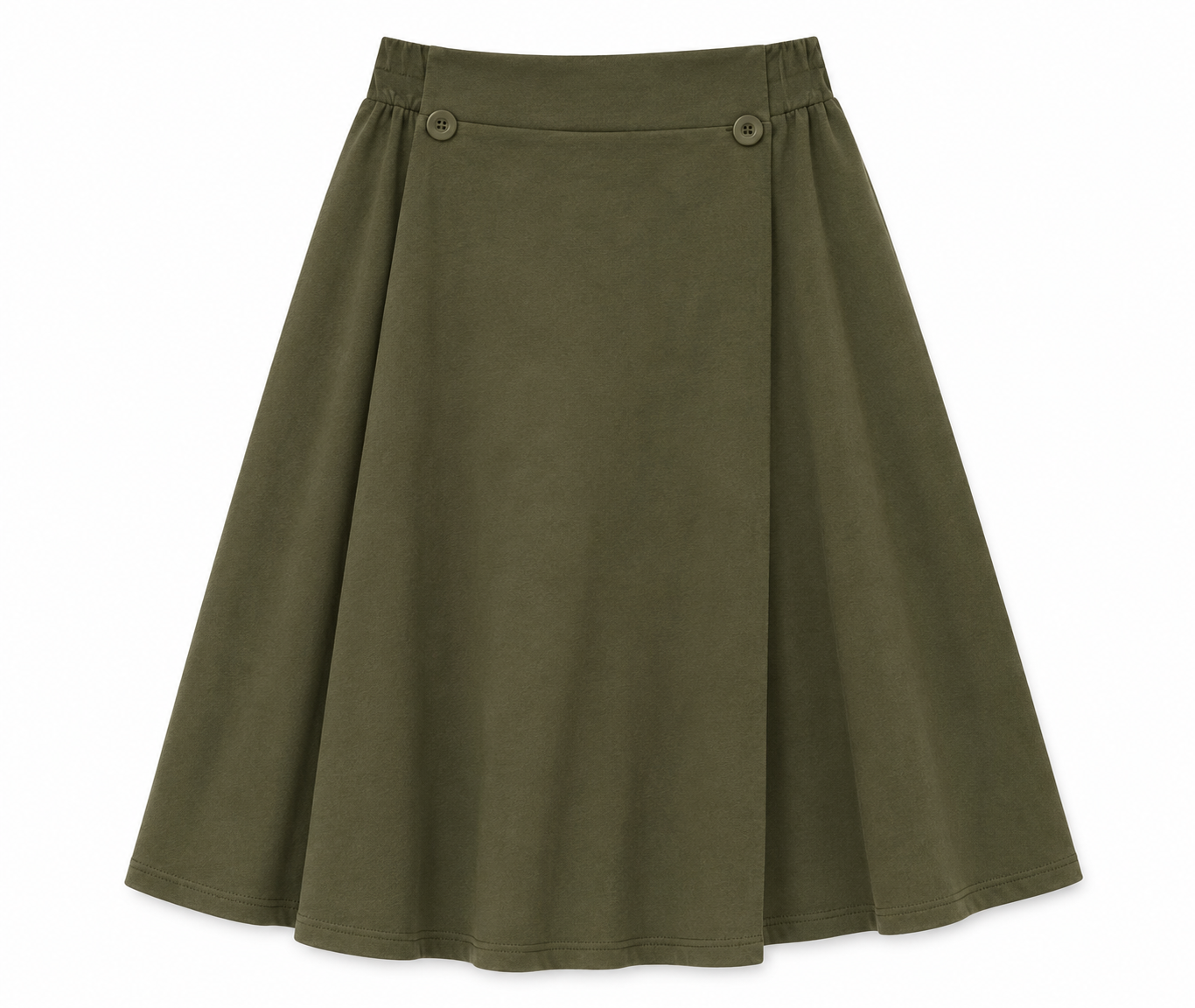 MILITARY SOLID  SKIRT