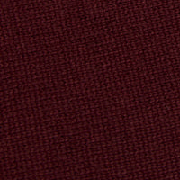 KNIT SWEATER WITH EMBROIDERED CONTRAST LOGO MAROON