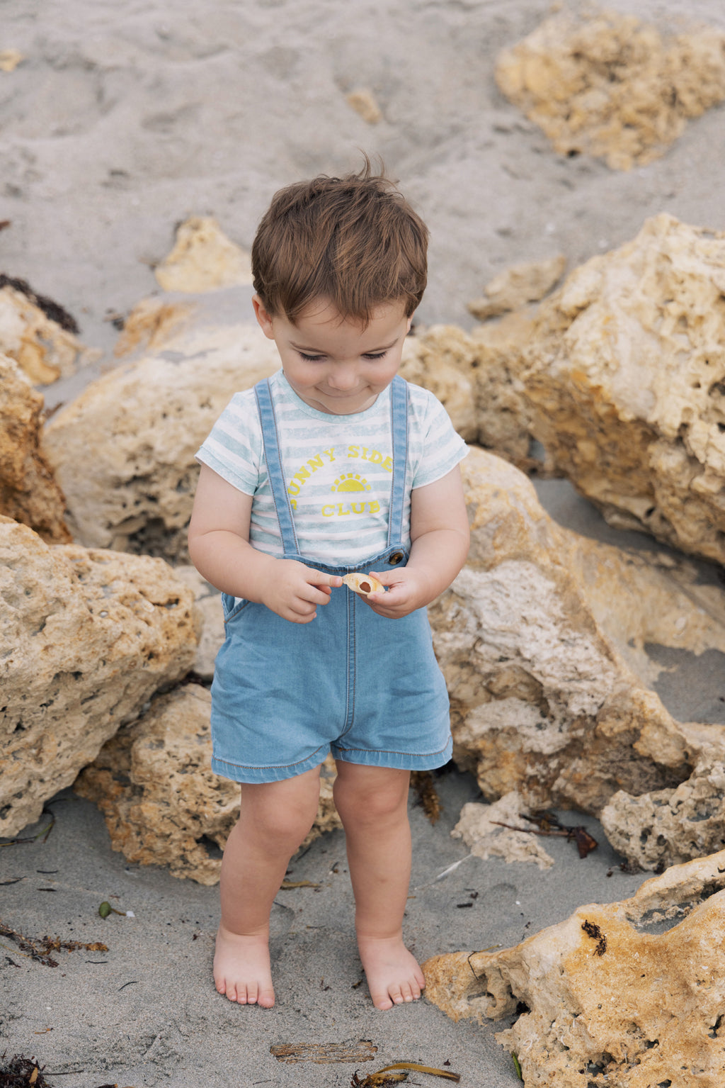 CHAMBRAY OVERALL BLUE CHAMBRAY
