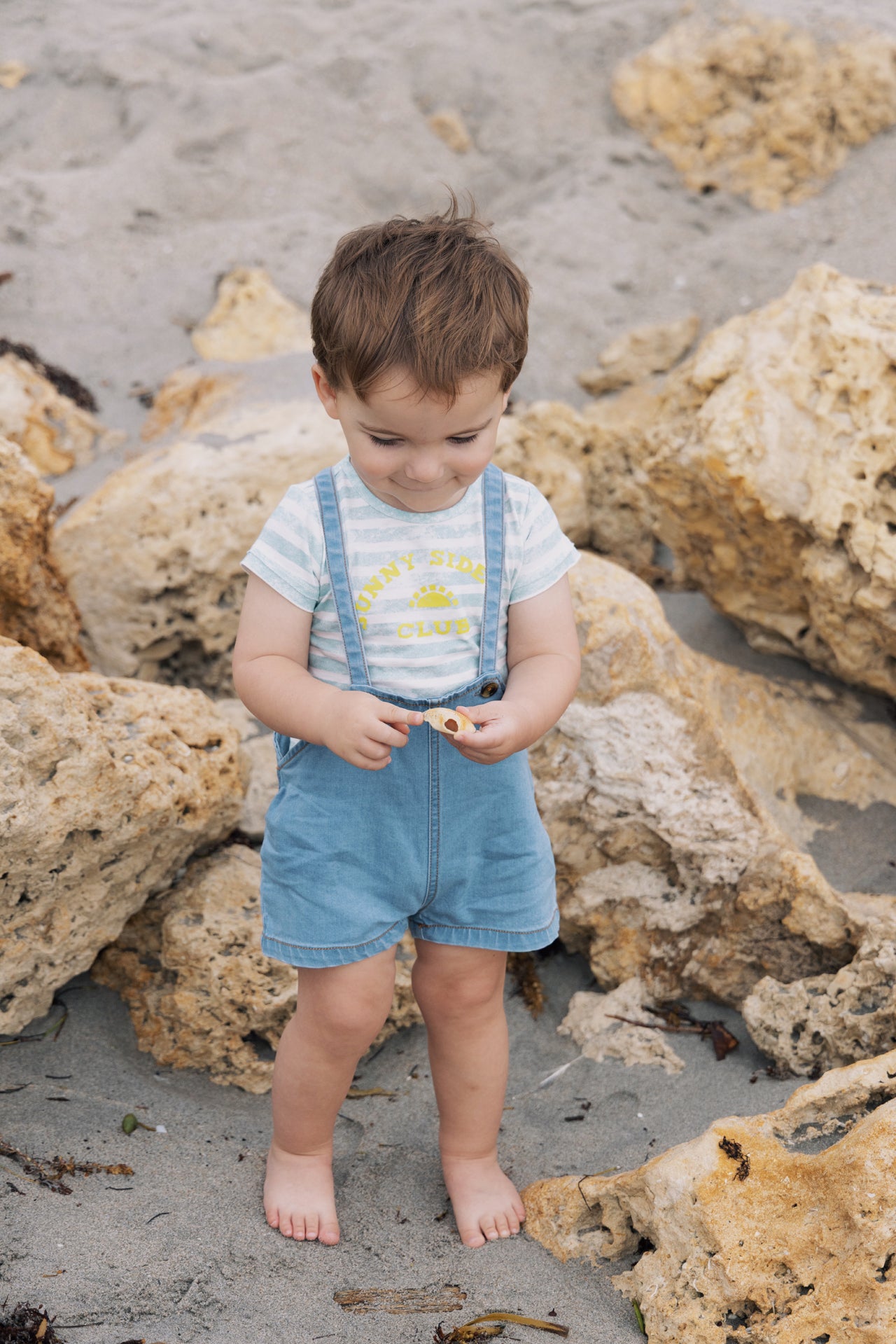 CHAMBRAY OVERALL BLUE CHAMBRAY