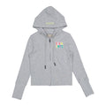 ELS2601 Heather Grey Active Zip Up