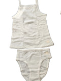 Pointelle White Girl (2 Sets)