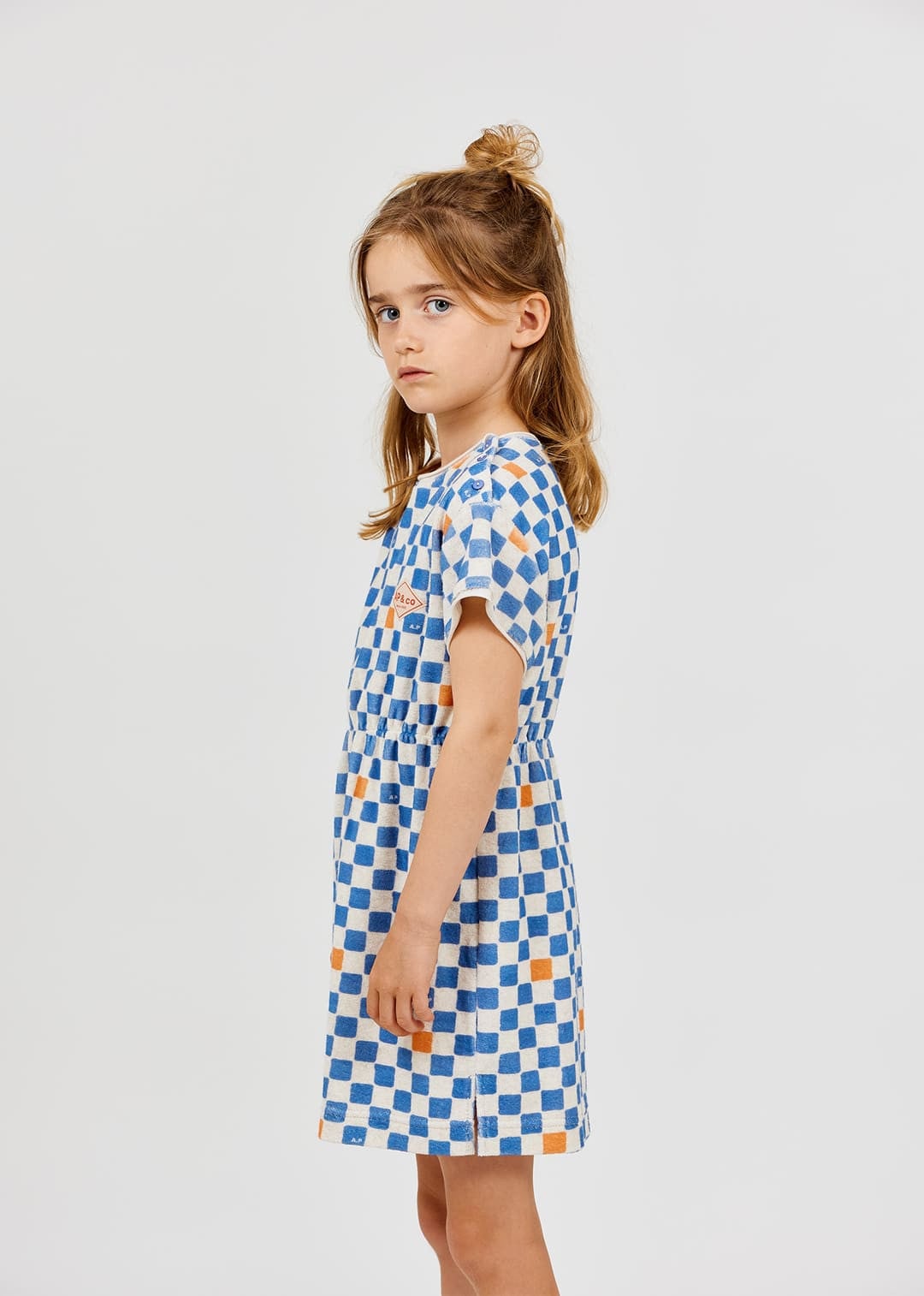 Cobalt checkered Jumper