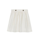 PEACH KIDS White denim Skirt