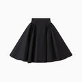 Black Taffeta Skirt