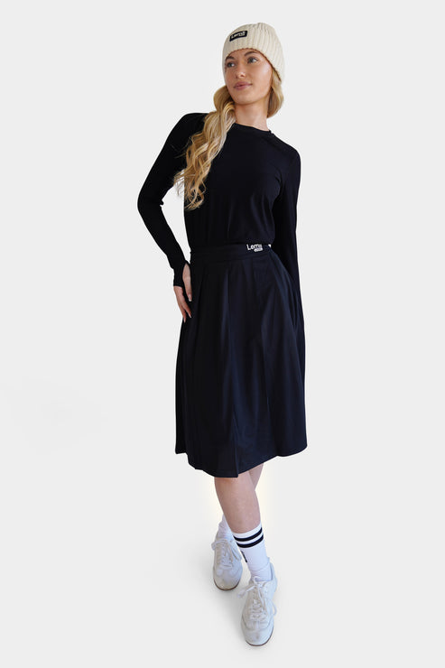 Pleaded Athletic Skirt