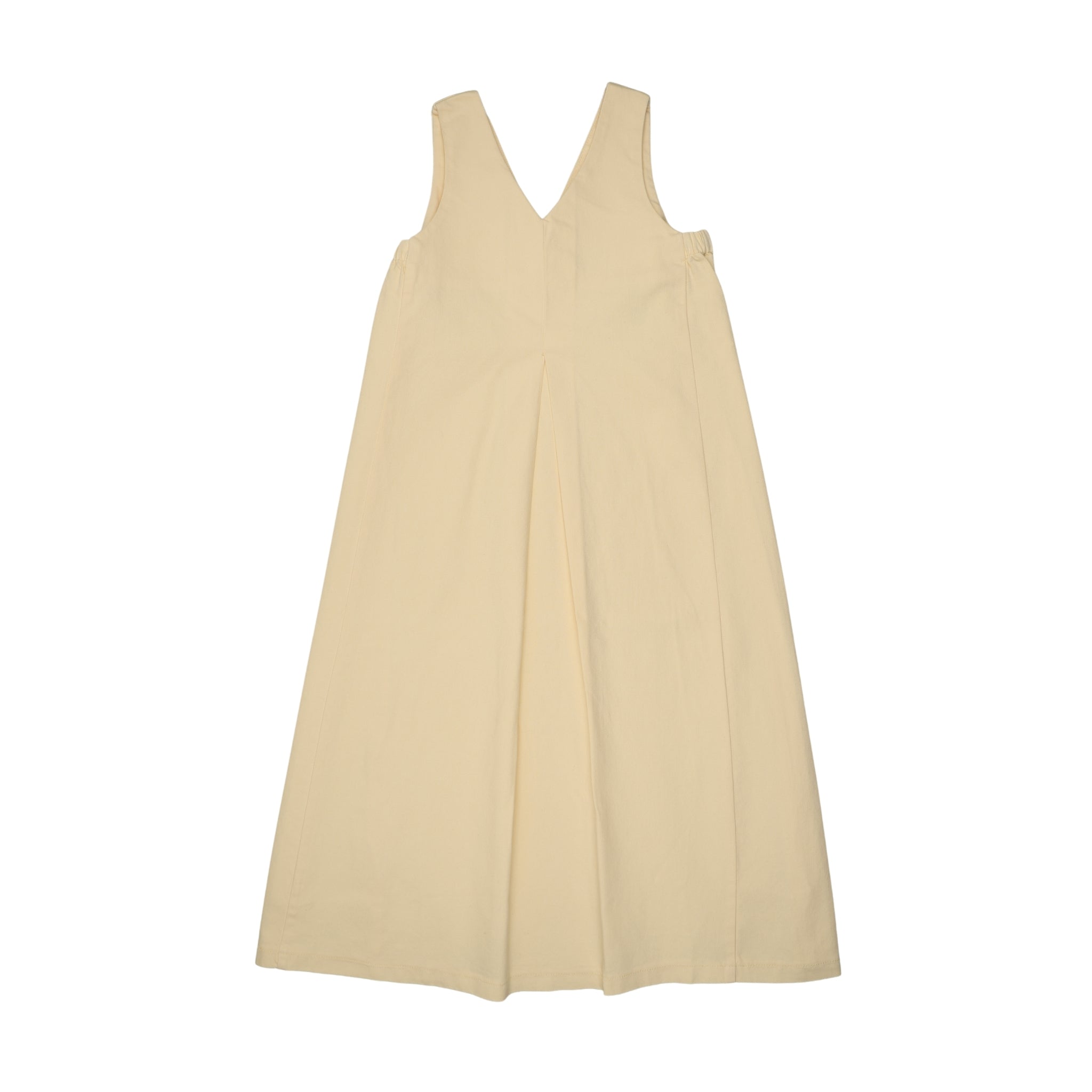 DENIM MAXI JUMPER YELLOW DENIM