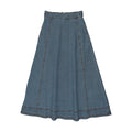 Kin Kin Denim Maxi Skirt Blue denim