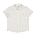 Diamond Stripe Collar Stretch Shirt