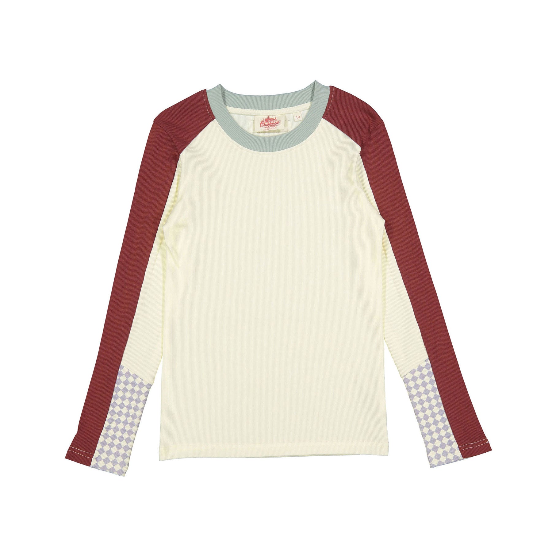 CH25111A Retro Cream Tee