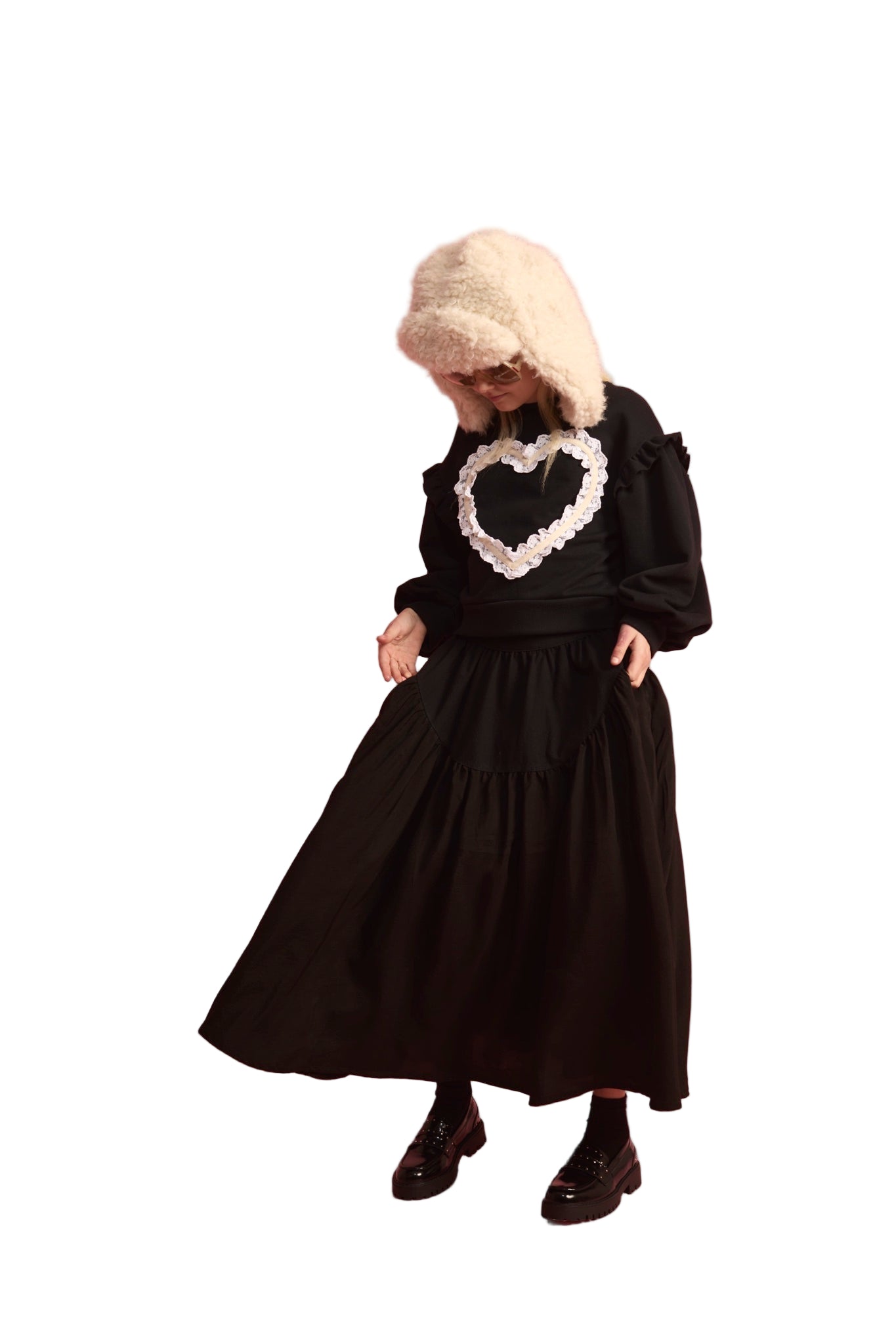 K081b Little Creative Factory forest skirt