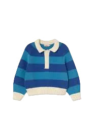 Stripes Sweater ultramarine
