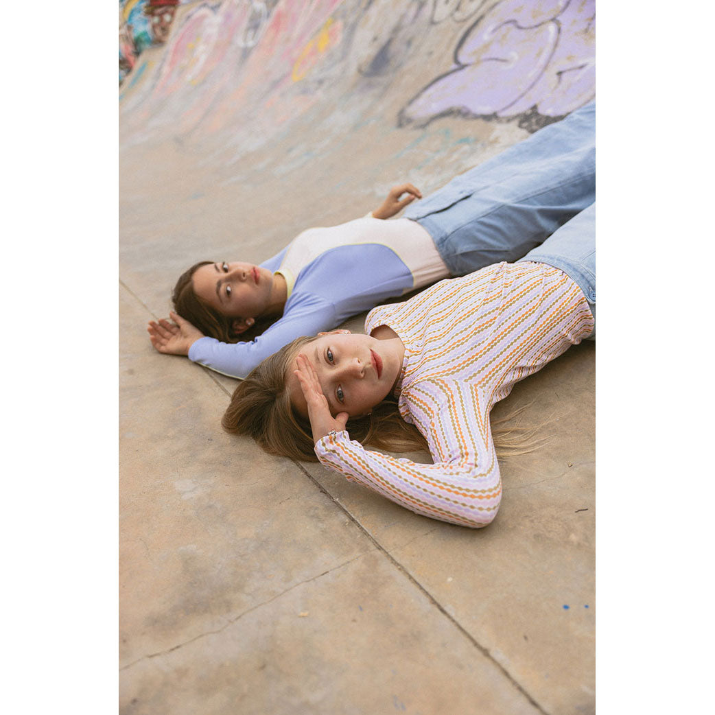 CH25104 Pastel Blocked Tee