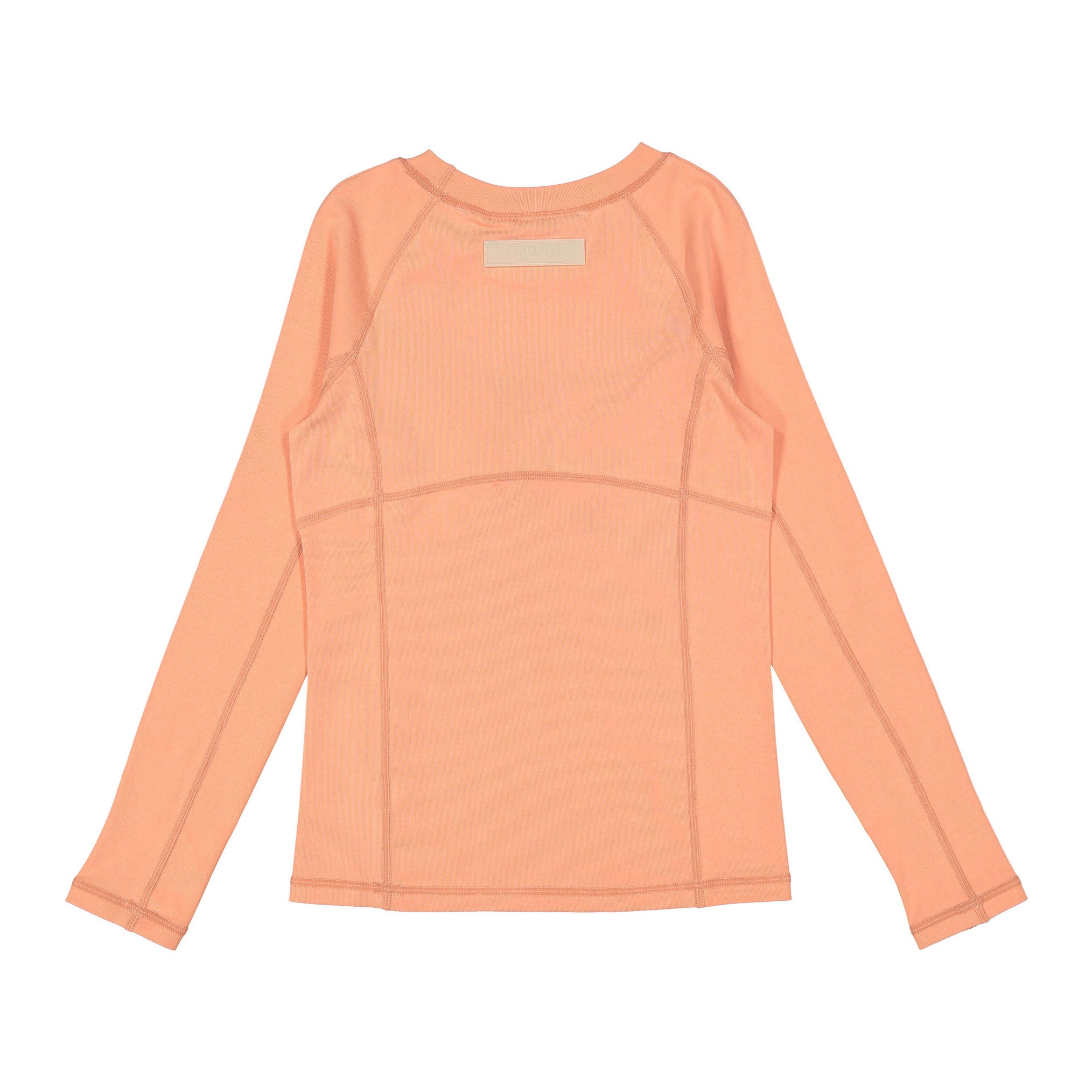 ELS2602 Coral E Logo Stitch Tee