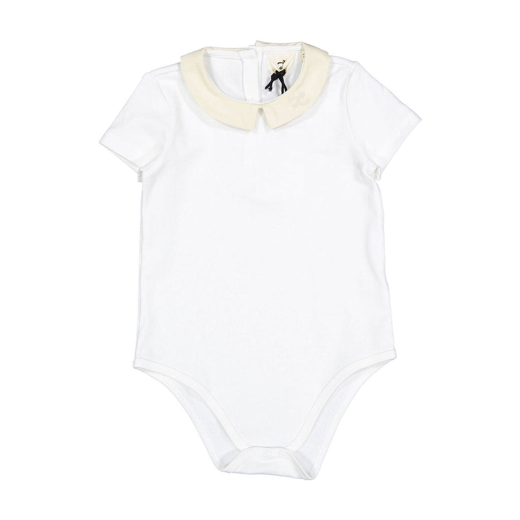 Cream Collar Onesie