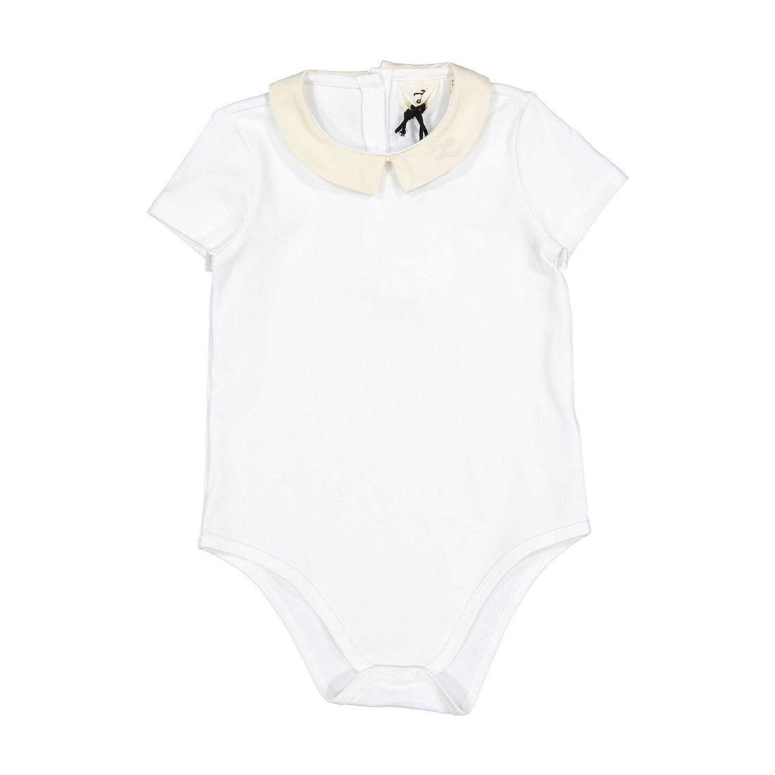 Cream Collar Onesie