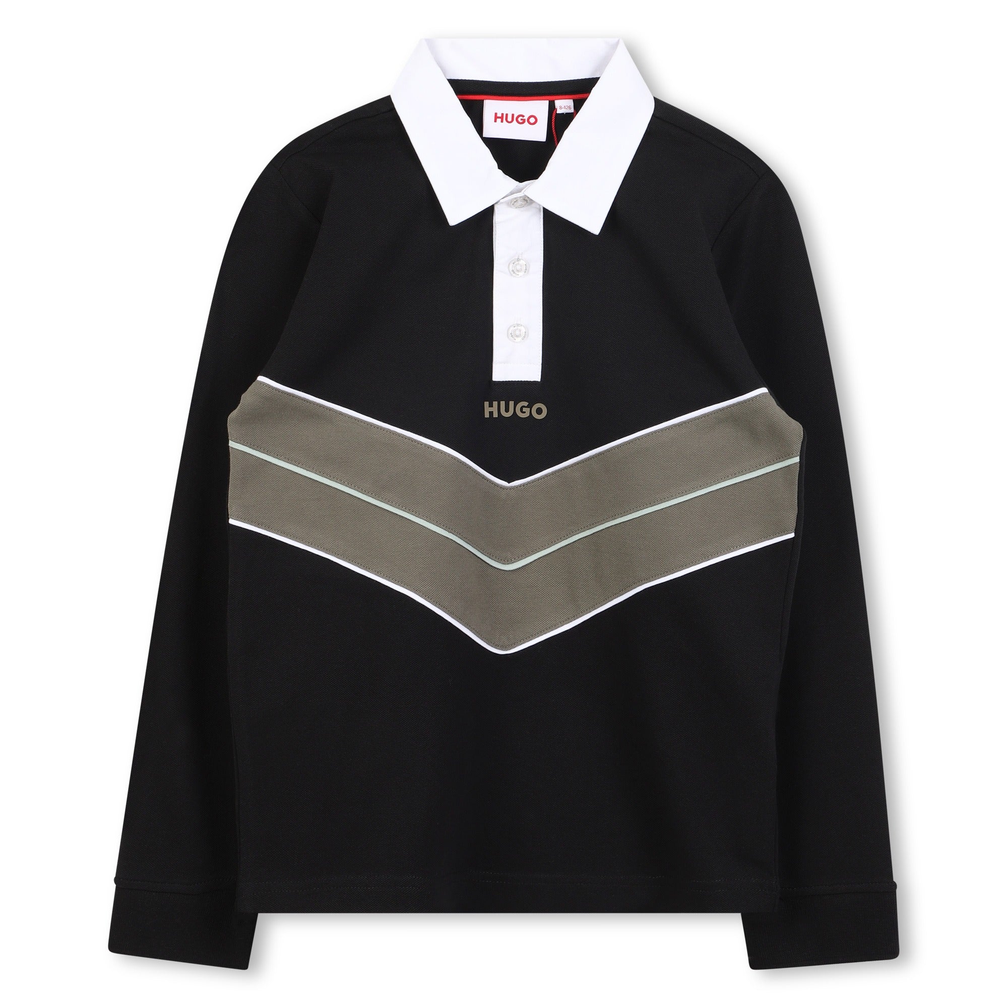 G00445 Hugo black long sleeve polo