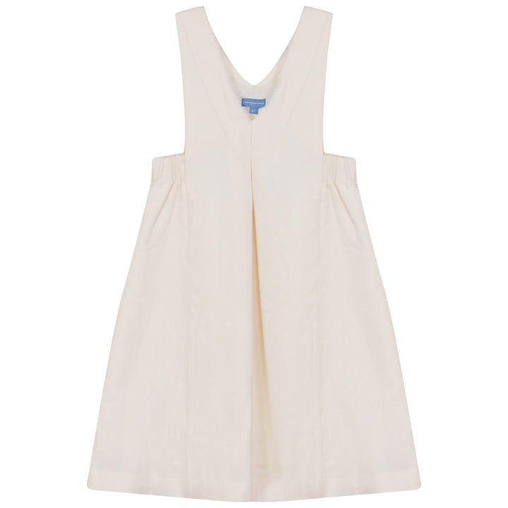 P6216-CR POMPOMME WOOL JUMPER CREAM