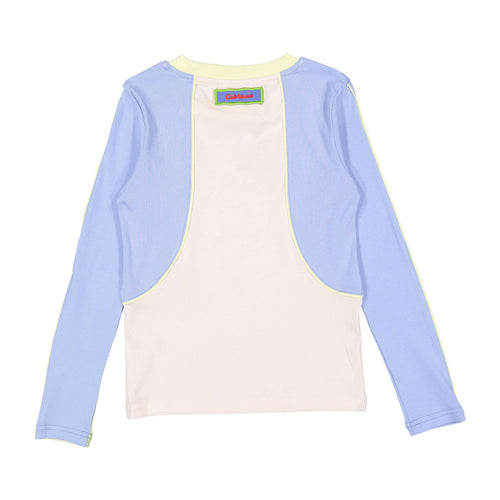 CH25104 Pastel Blocked Tee