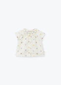 Arsene Floral Blouse And Bloomer Set