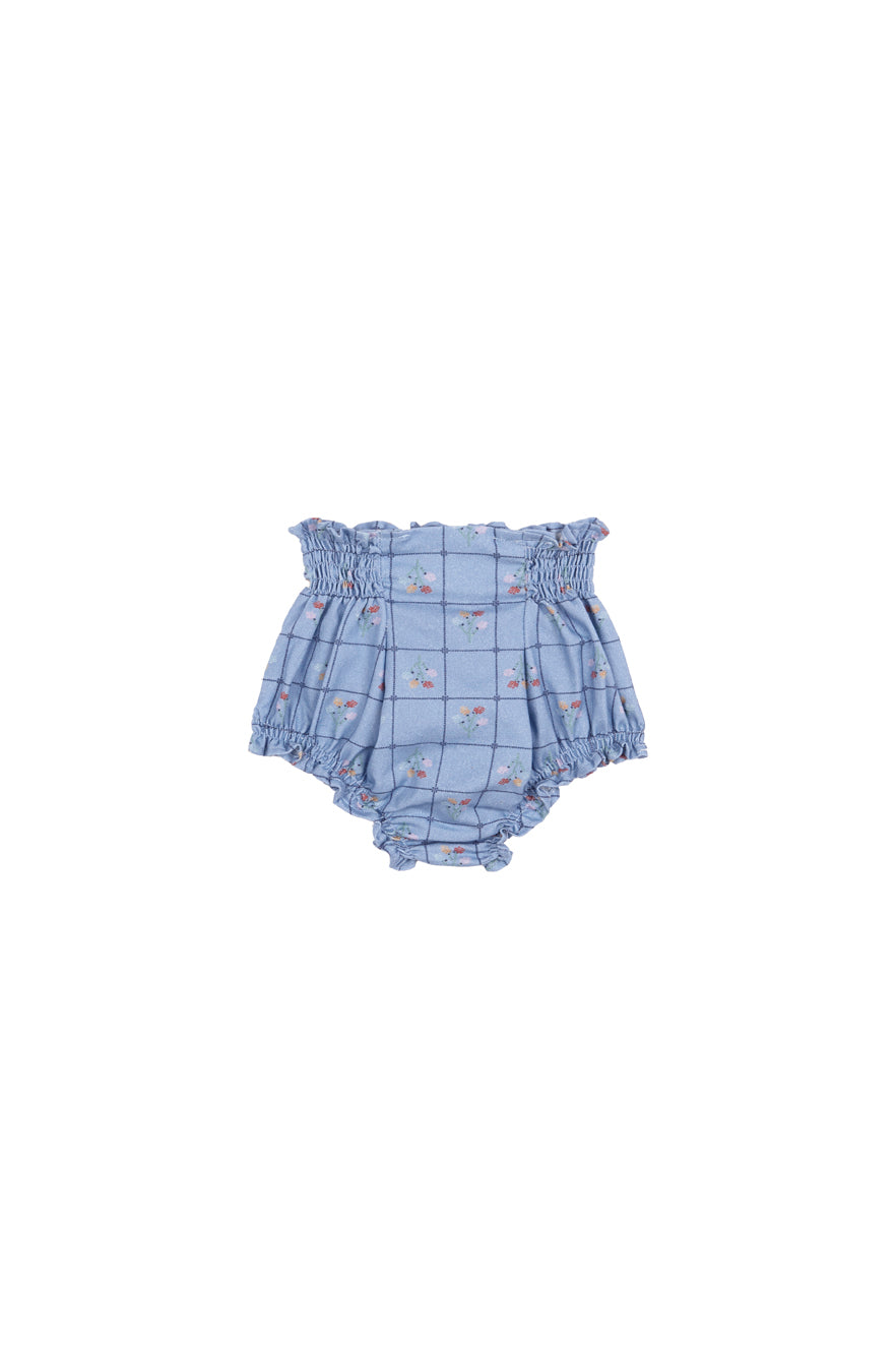 Conjunto de blusa y bloomer bordado Birinit Catherina