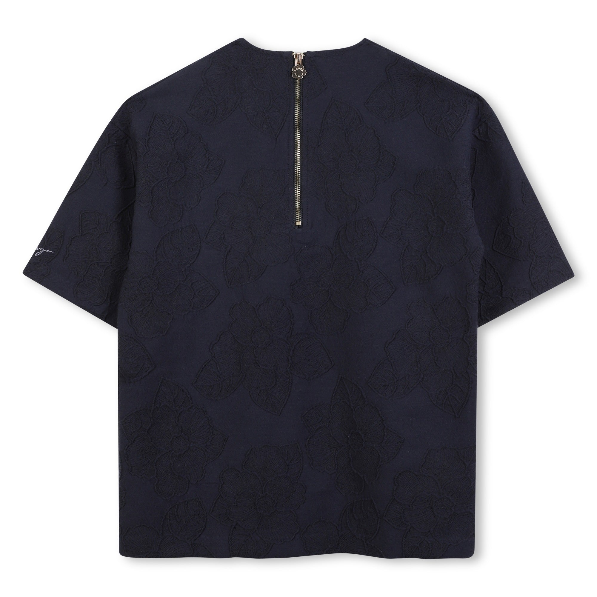 K61349 Kenzo Navy Long Sleeved Dress