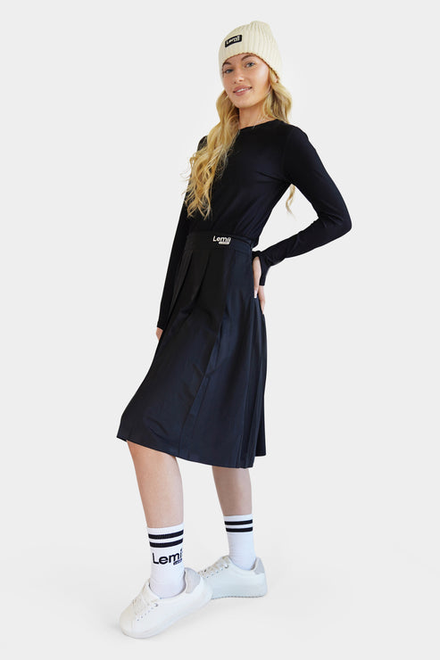 Pleaded Athletic Skirt