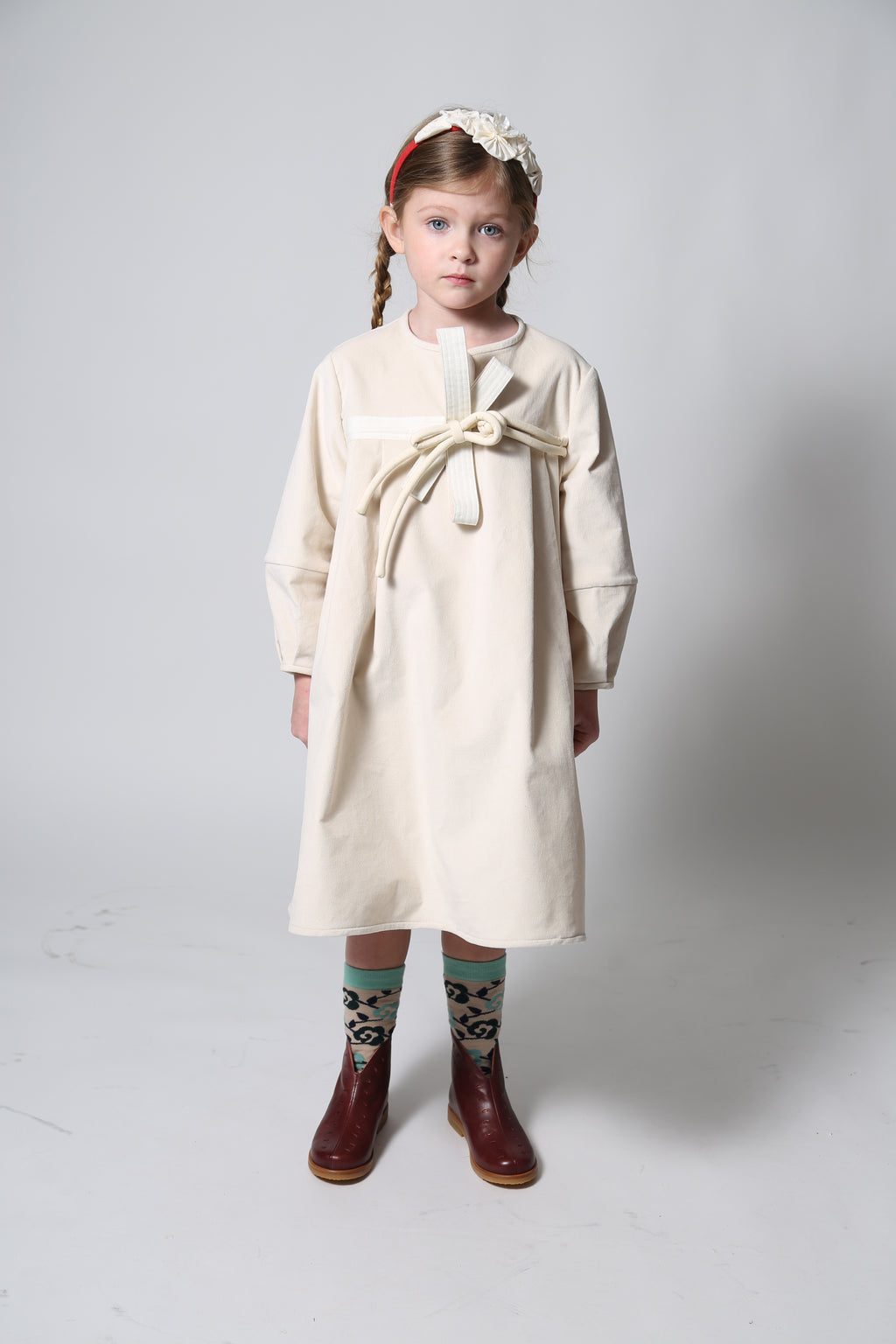 G-dr330v Tia Cibani Luna empire waist frock