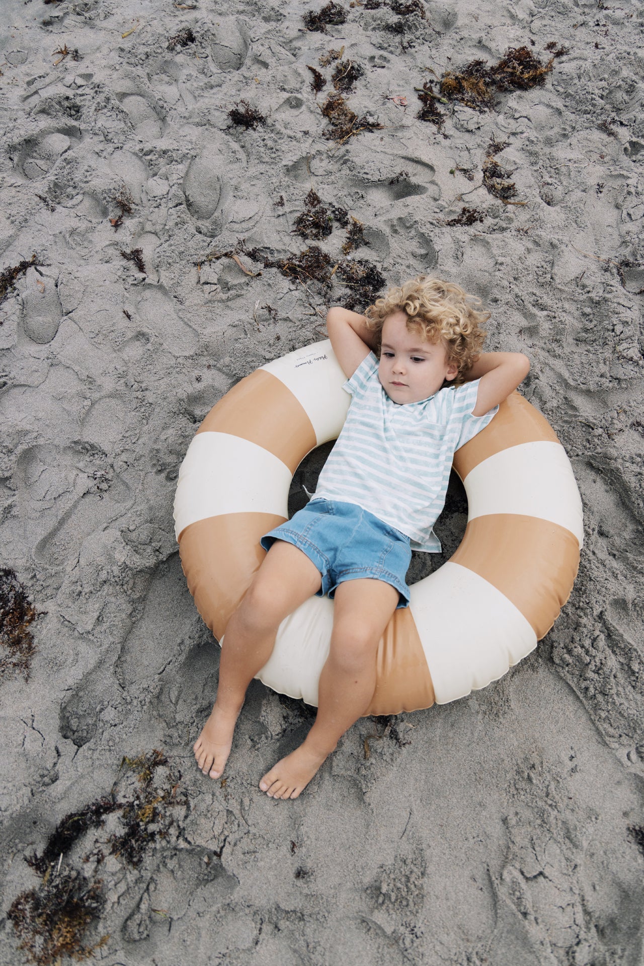 CHAMBRAY SHORTS BLUE CHAMBRAY